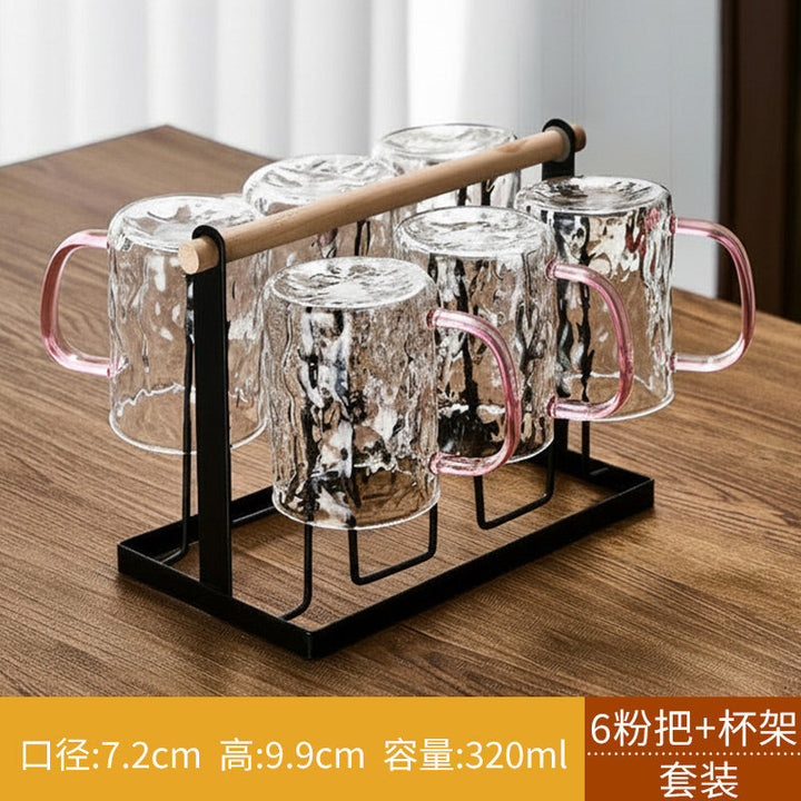 冷水壶家用耐高温玻璃水壶泡茶开水耐热冷泡凉水壶大容量水杯套装
