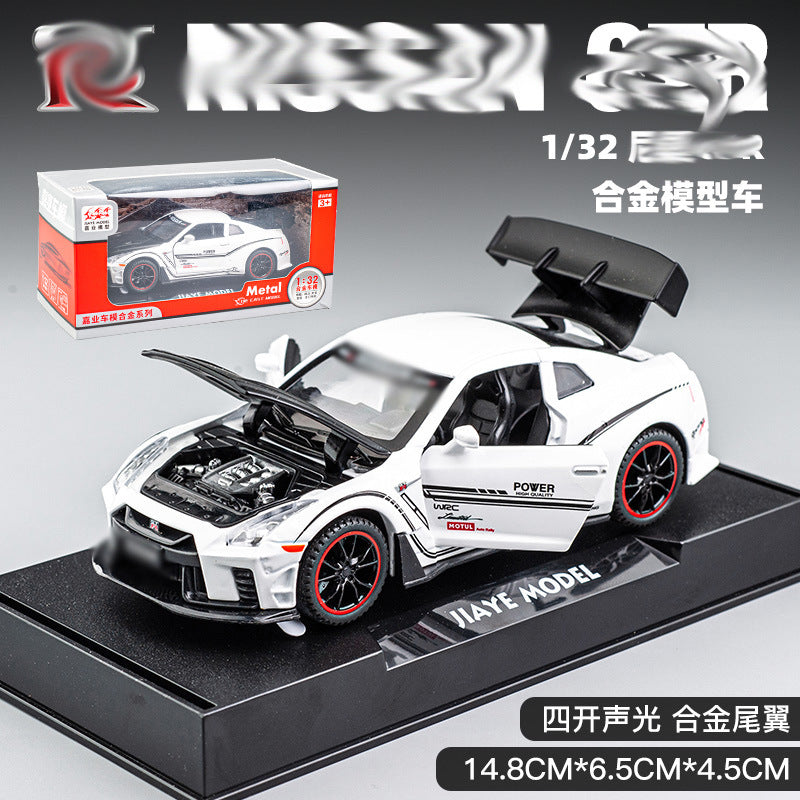 1:32 R35 Modified Wide Body Car Models Alloy合金汽车模型批发