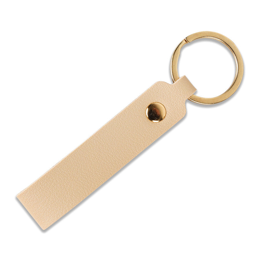 New PU Keychain Hanging Creative Business Gift Car
