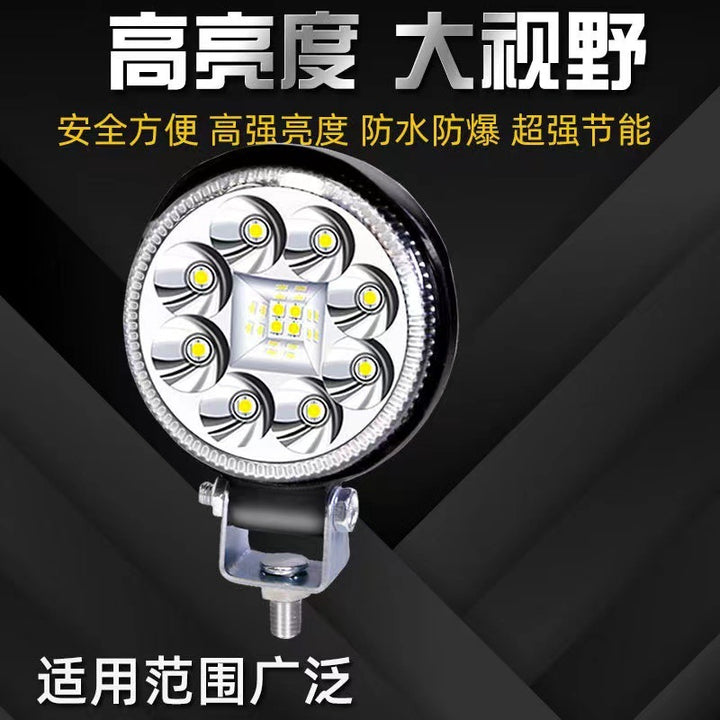 Electric Bike __NS 73__ Strong Light Headlight – 12 V-80 V Universal 3-Wheel Turn Signal
