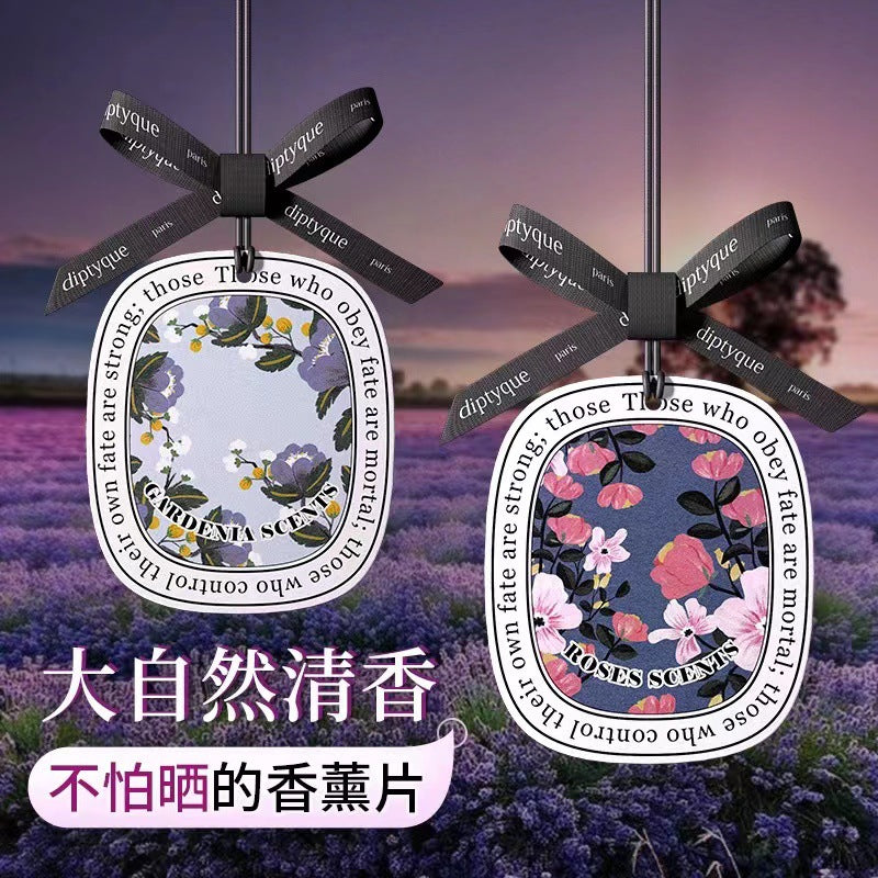 Car Aroma Small Commercial Hang Perfume Car Hanging Decor Fragrance Car