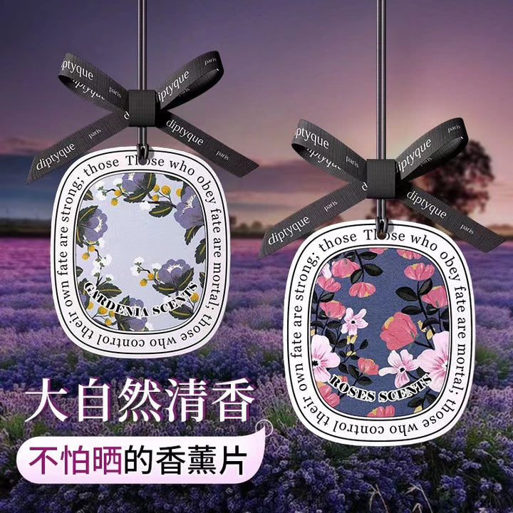 Car Aroma Small Commercial Hang Perfume Car Hanging Decor Fragrance Car