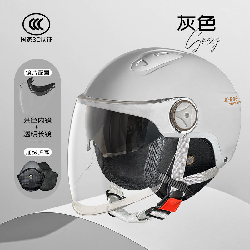 3 c Motorcycle Helmet Men's Women's