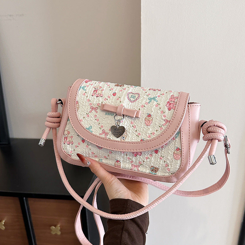 New Shoulder Bag Pink Underarm Bag Bag Unique Stylish Crossbody Women Bag