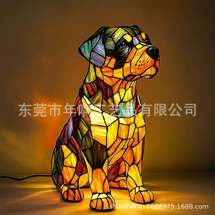 跨境新款Cat Lamp-Dachshund Lamp-Bigfoot Lamp动物LED灯摆件