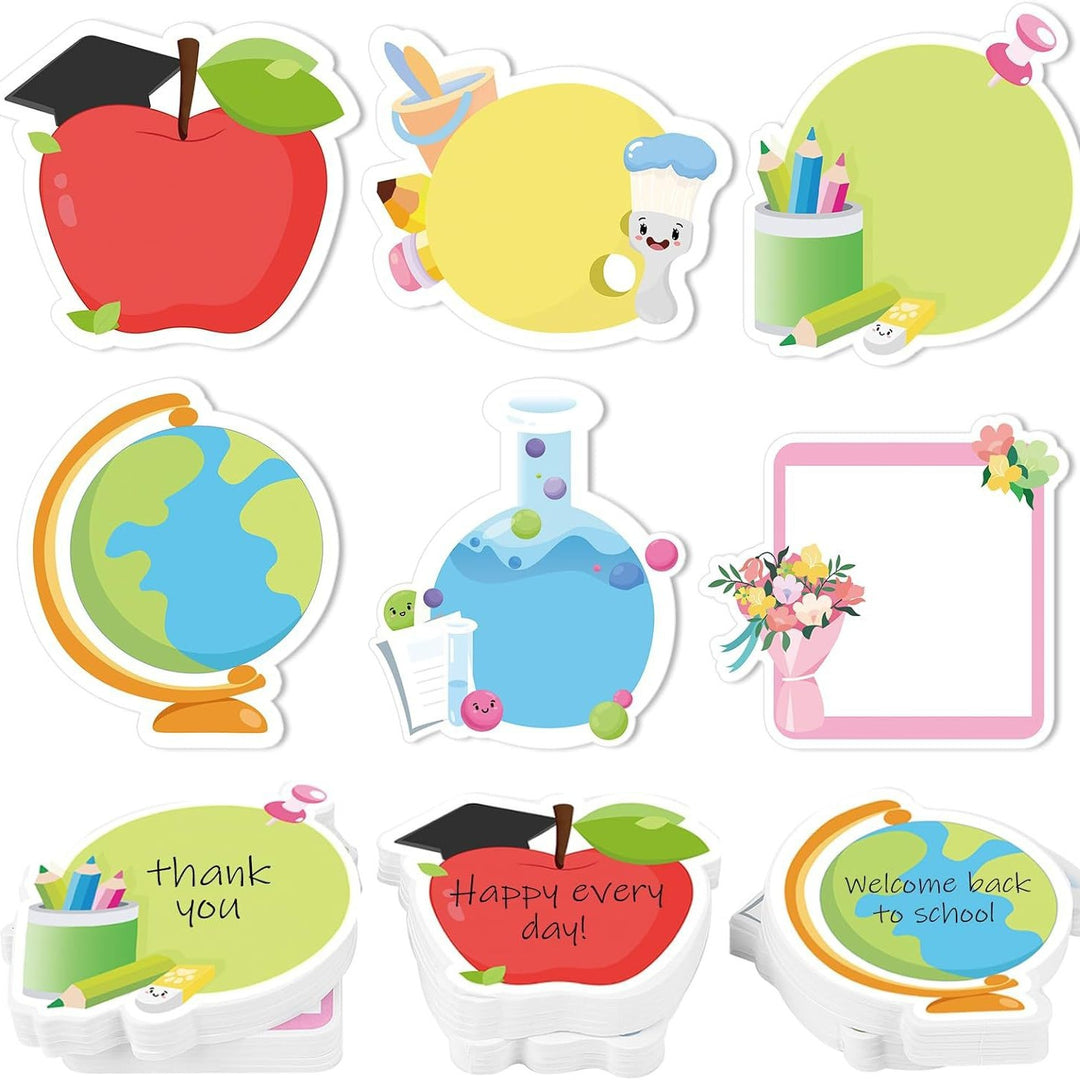 Creative Sticky Notes Set – Cartoon Memo Pad for Back to School & Office