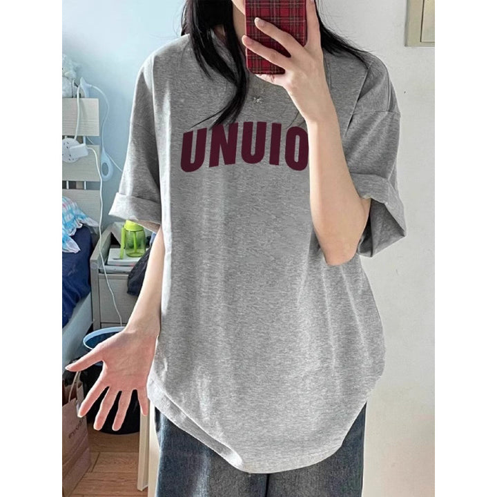 潮牌美式复古情侣短袖T恤男女夏季oversize宽松原宿港风半袖上衣
