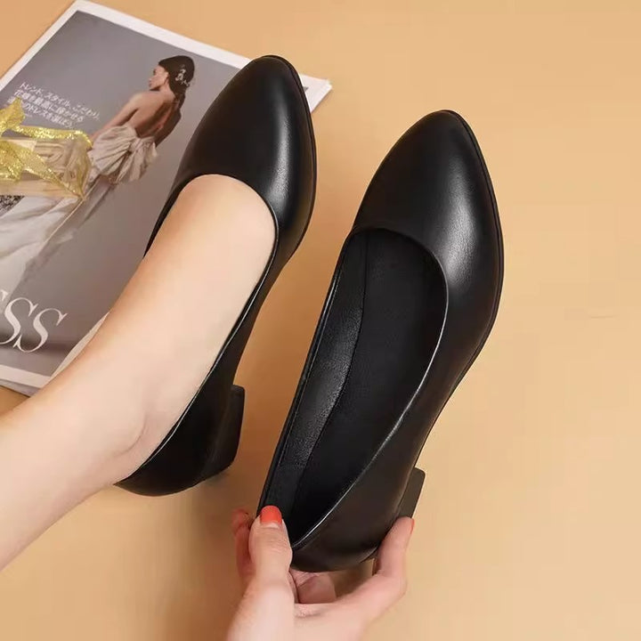 Top Layer Shoes Black Shoes Commuter Non Slip Shoes Women Shoes