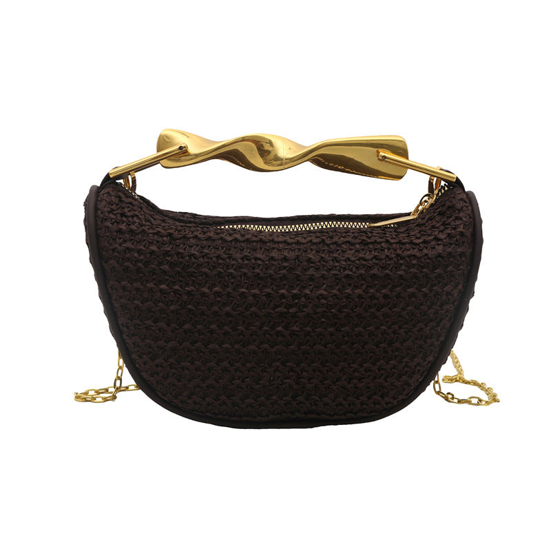 Spring Summer Vintage Women's Bag Single Shoulder Crossbody Casual Fashion