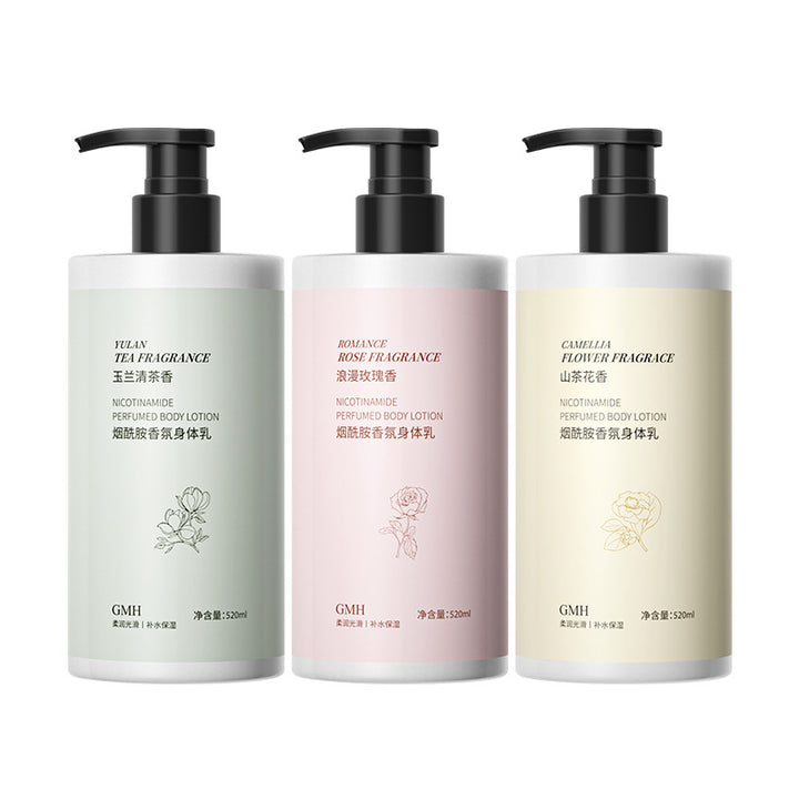 山茶花香氛烟酰胺身体乳滋润全身留香清爽不油腻干皮香水型护肤
