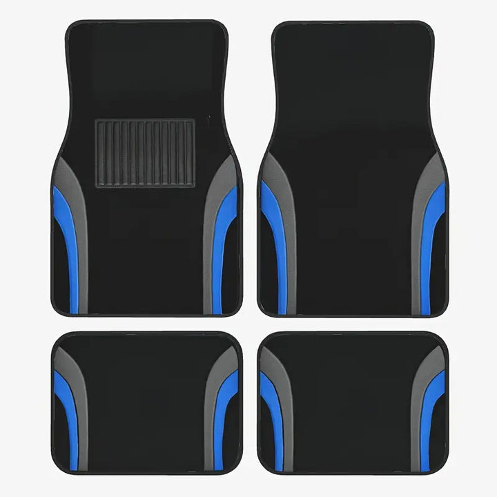TEMUVintage Nordic Car Foot Mat Carpet 4 Piece Set Stain Resistant Floor Mat TEMUFoot Mat Wholesale