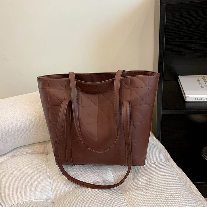 Large Capacity Retro Single Shoulder Bag – Women's New Spring Fashion Bag