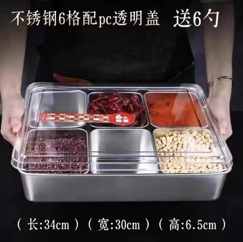冰粉配料盒小料盒调料盒水果捞展示商用凉粉专用摆摊网红全套盒子