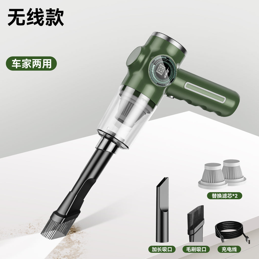 工厂直供吸尘器无线便携除尘器车载家用大吸力手持迷你电量显示器