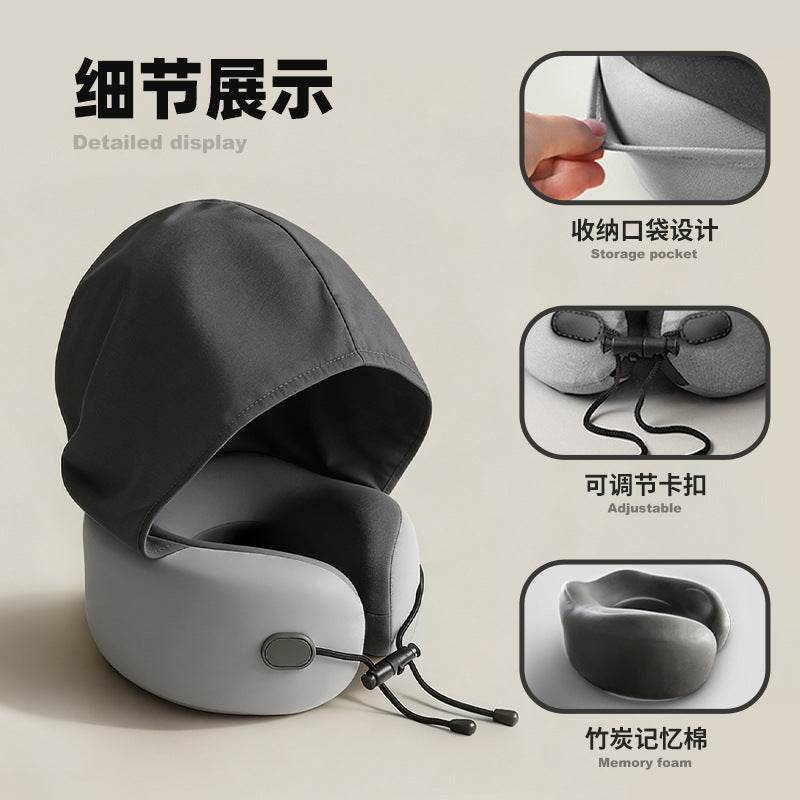 u Pillow Portable Memory Foam Pillow Storage U