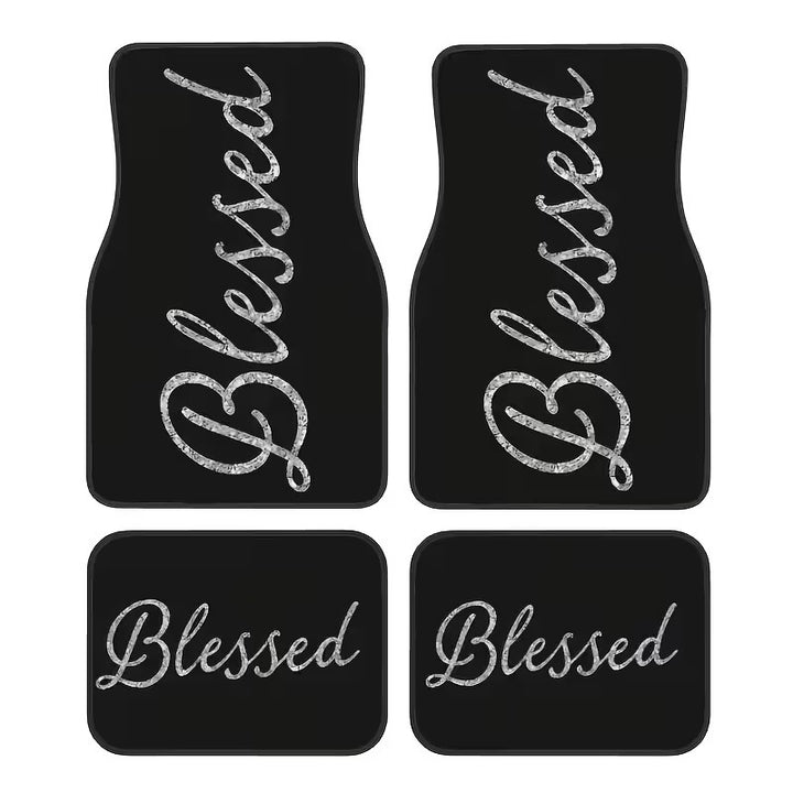 Drop Shipping Stain Resistant Floor Mat All Season Universal Car Foot Mat 4 Piece Set Drop Shipping