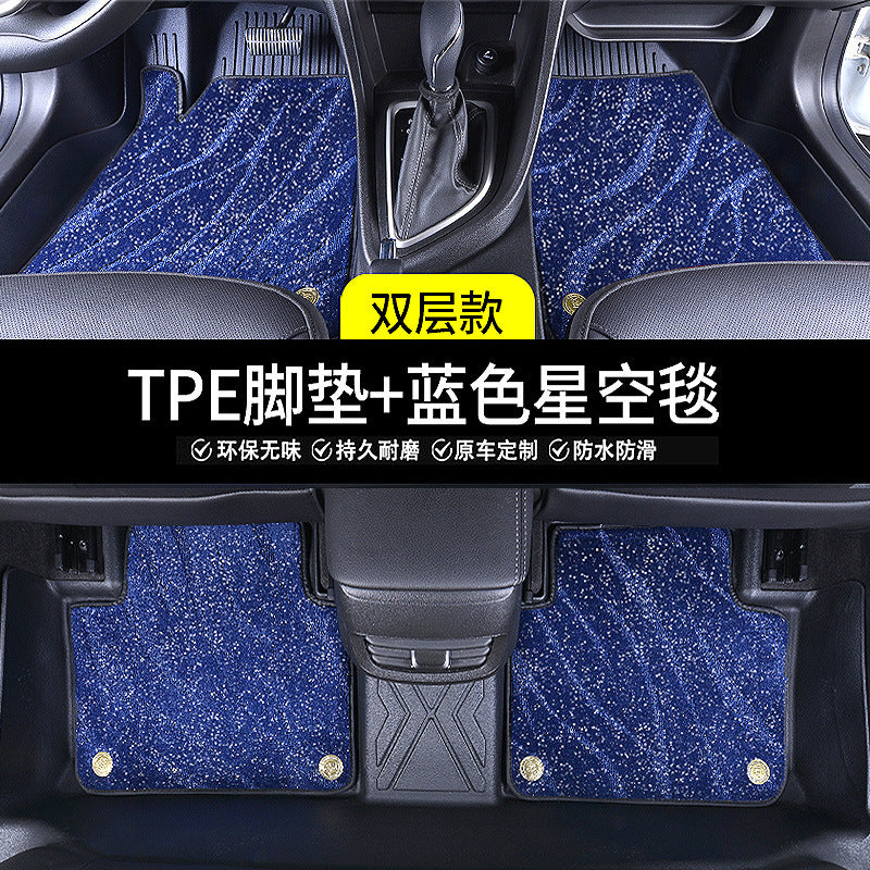 Universal TPE Car Floor Mat – Full Surround Odour-Free Waterproof Interior Pad