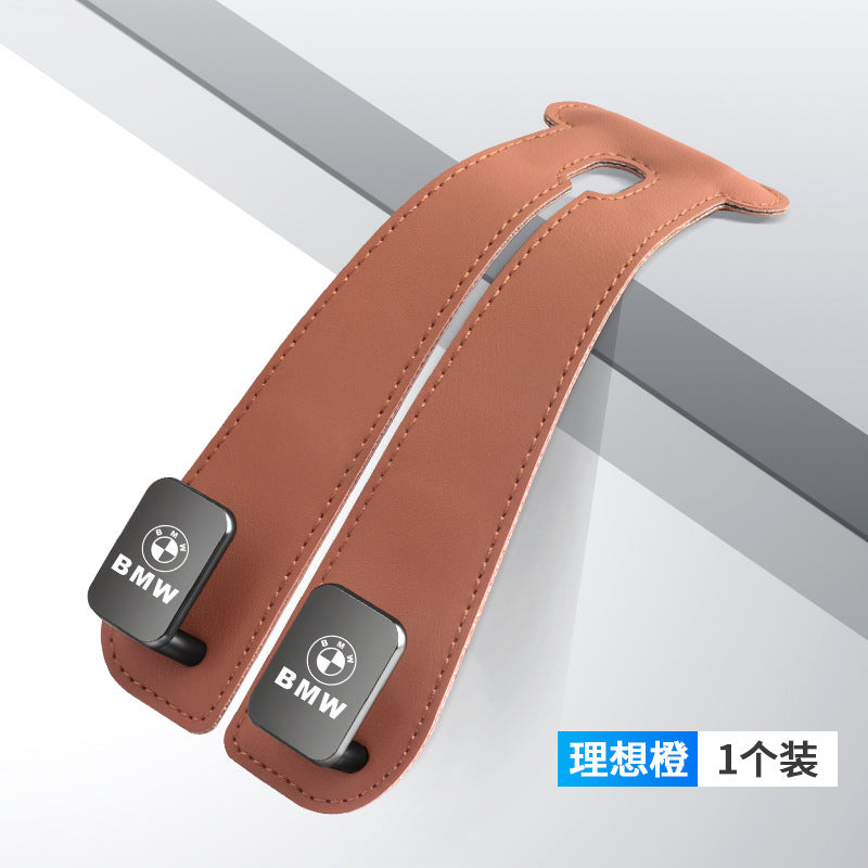 适用宝马x5/x3/x1三系五系530/i3/4系车载挂钩座椅后背双挂钩配件