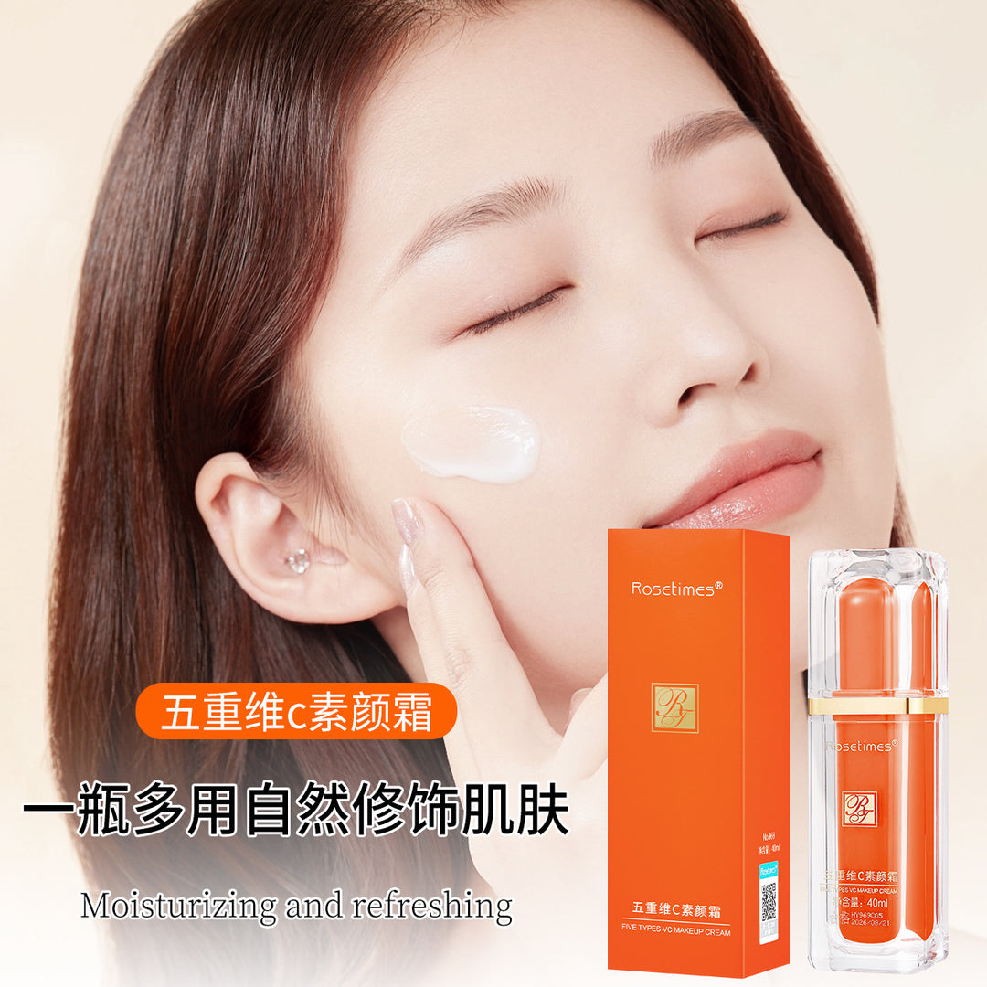 空气持妆柔纱粉底液裸妆自然奶油肌不卡粉持久遮瑕BB霜妆前乳批发