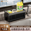 厨房置物架水槽抹布沥水架水龙头水池洗碗钢丝球洗洁精用品收纳架