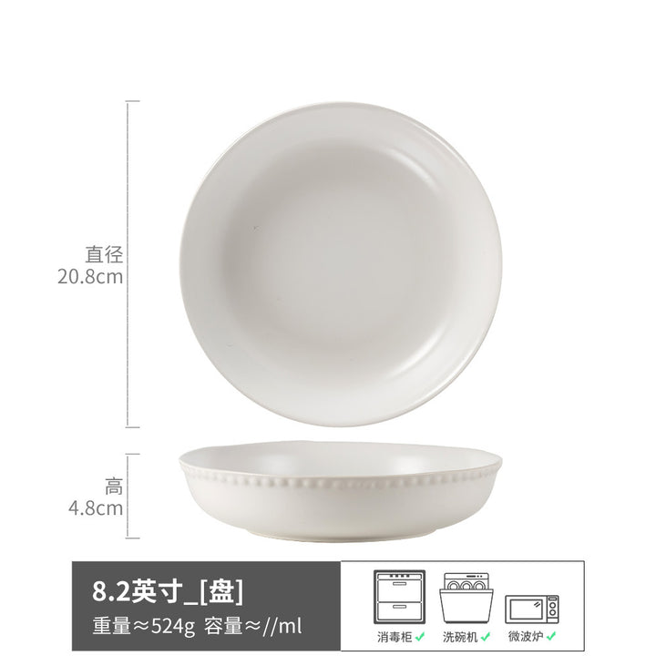 Bowl Vintage Ceramic Bowl Home Plate Tableware Bowl Plate Wholesale Export