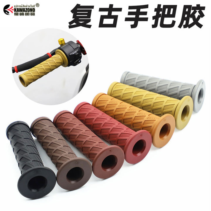 Vintage Motorcycle Electric Vehicle Universal Non Slip Waterproof Modified Handle Cover