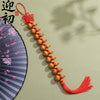 中国结天然桃木小葫芦挂件客厅卧室门福禄家居装饰葫芦串汽车挂件
