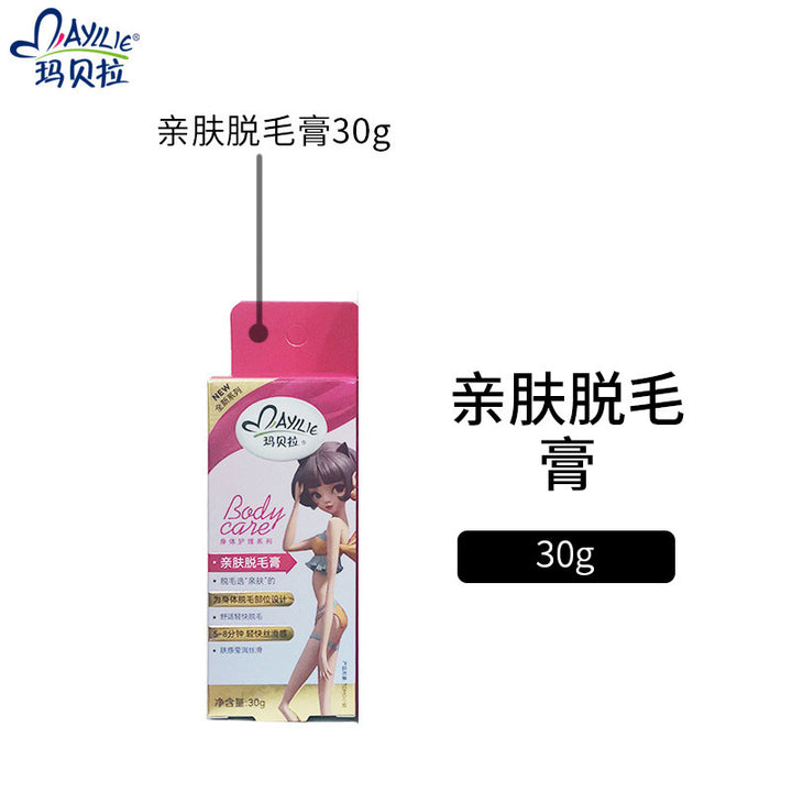 Mavela Wax Hair Removal Strips – Gentle Painless Full Body Leg Underarm Kit