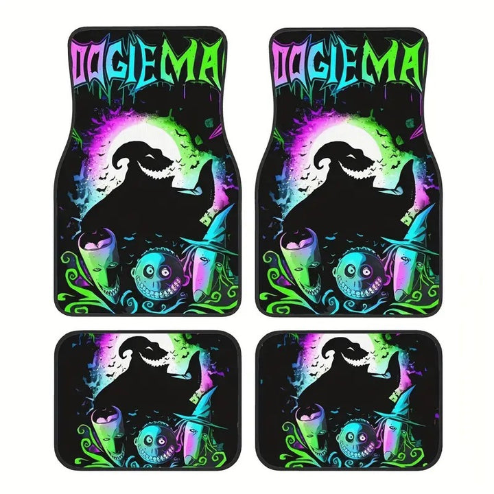 TEMUNordic Vintage Car Foot Mat Carpet Carpet 4 Piece Set Stain Resistant Floor Mat Wholesale Drop Shipping