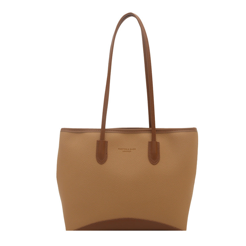 Large Capacity Retro Single Shoulder Bag – Women's Cross-Border Fashion Bag