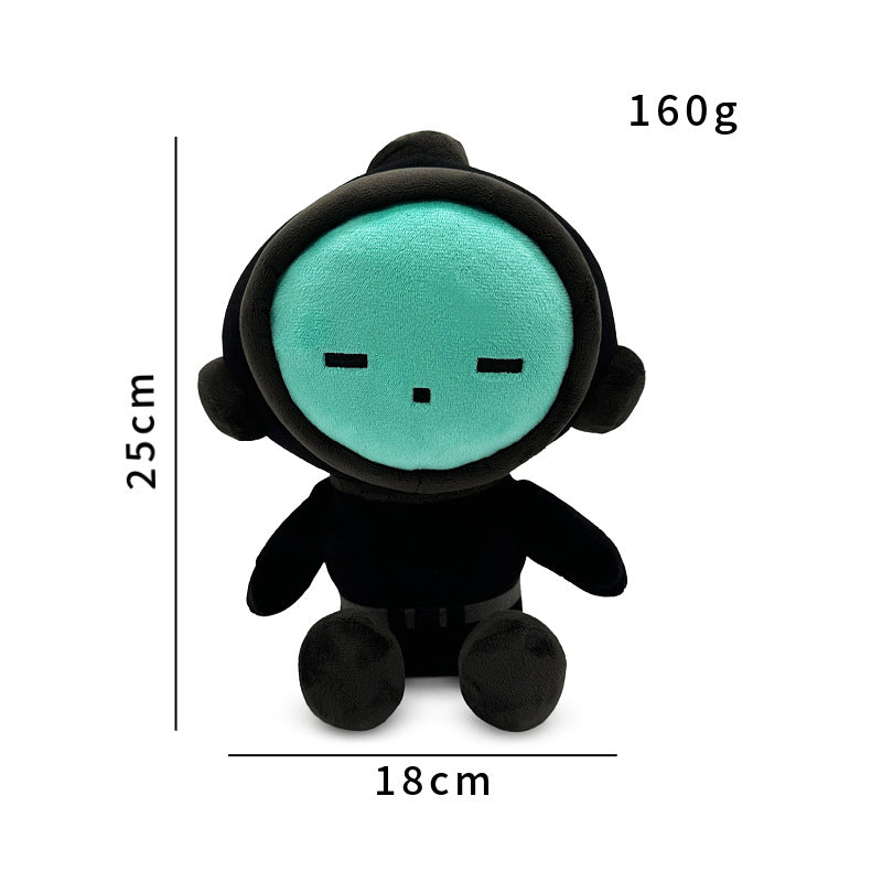现货跨境新品Content Warning Plush游戏周边内容警告潜水员玩具