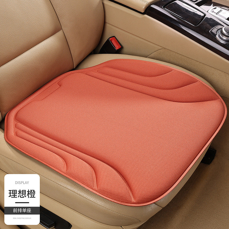 Seaweed Fiber Latex Car Seat Cushion 3-Piece Set – Breathable Anti-Slip Universal Car Seat Pad
