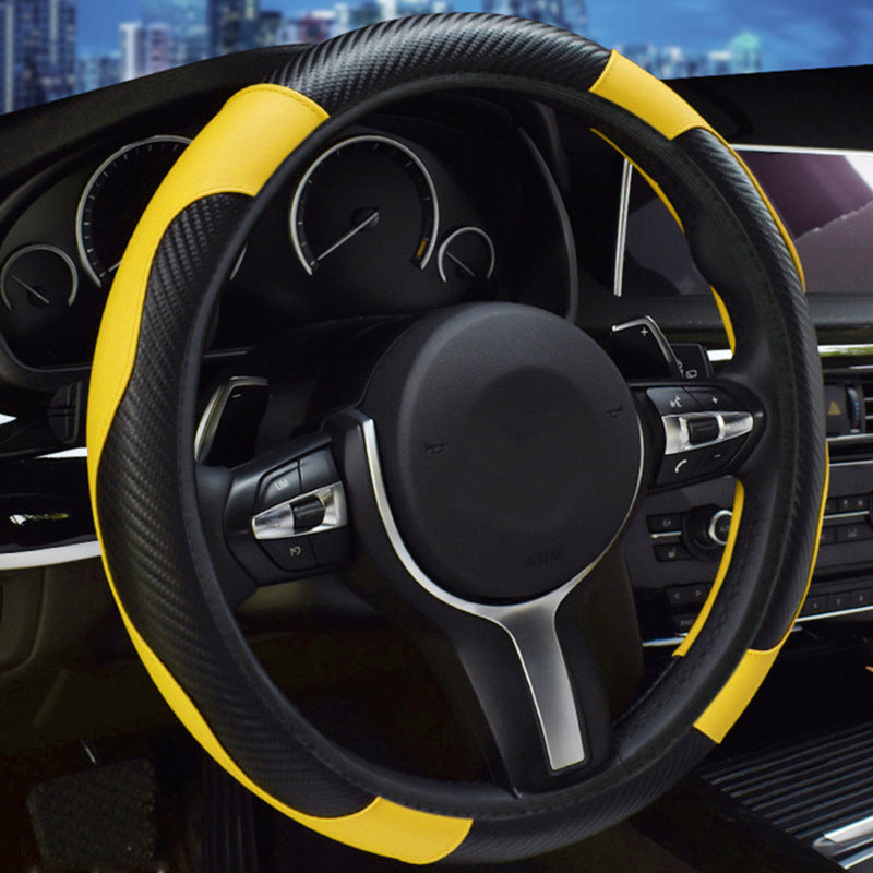 Car Steering Wheel Cover Leather All Season Universal Grip Cover Wholesale