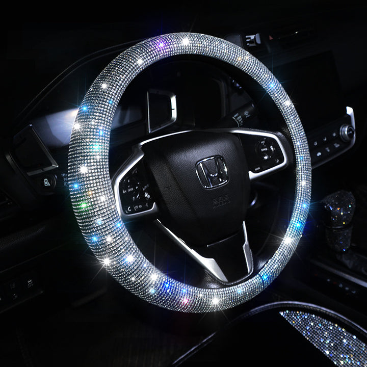 All Season Universal Grip Cover Fashion Women Medium DMedium Large Small Car Steering Wheel Cover