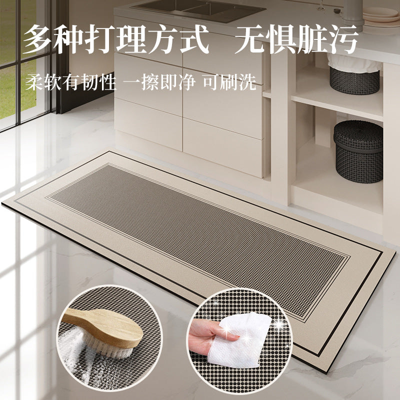 temu Kitchen Floor Mat Non Slip Special Stain Resistant Foot Mat Waterproof