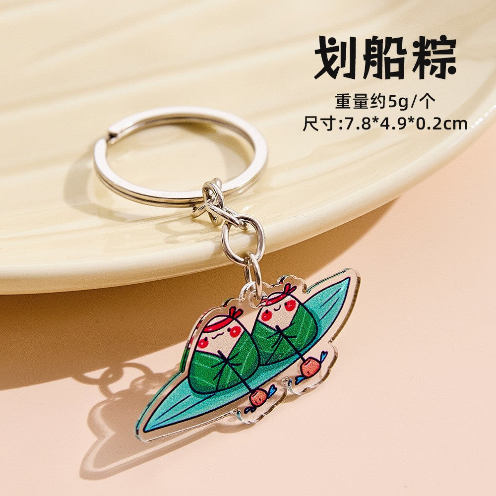 创意可爱卡通钥匙扣书包挂件小礼品学生钥匙链情侣树脂小礼物批发