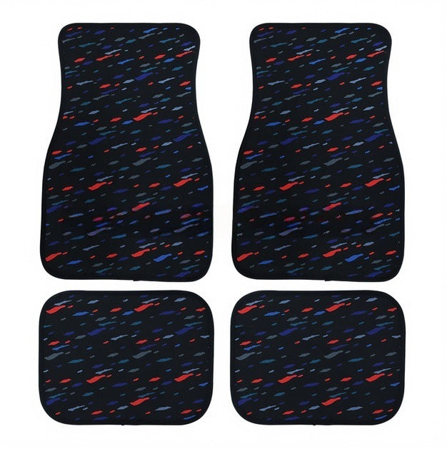 Vintage Car Foot Mat Carpet 4 Piece Set Stain Resistant Floor Mat TEMUFoot Mat Wholesale