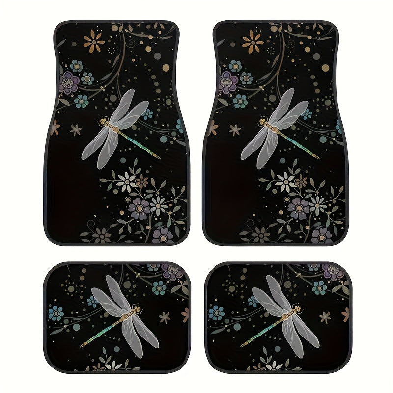 Vintage Car Foot Mat Carpet 4 Piece Set Stain Resistant Floor Mat TEMUFoot Mat Wholesale