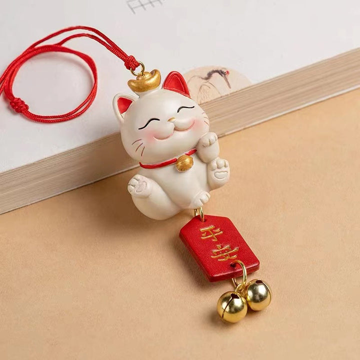 D 99922 Lucky cat car hanging ornament Car
