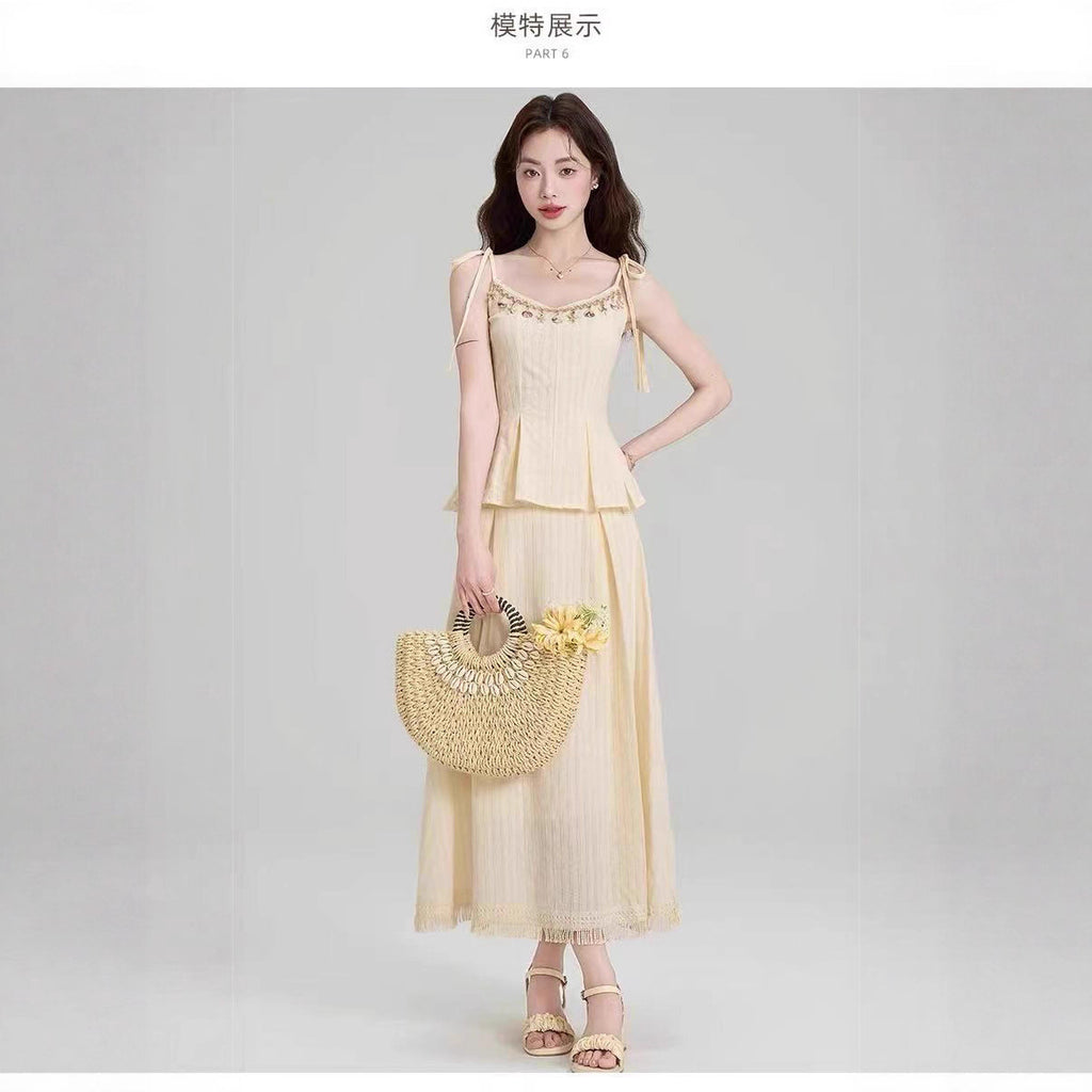 Clearance Sale – Dress, T-Shirt & Skirt Set (Final Sale, No Returns)