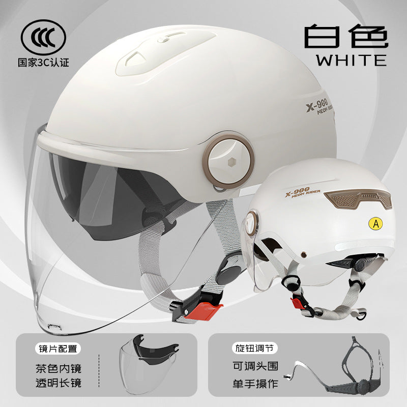 3 c Motorcycle Helmet Men's Women's