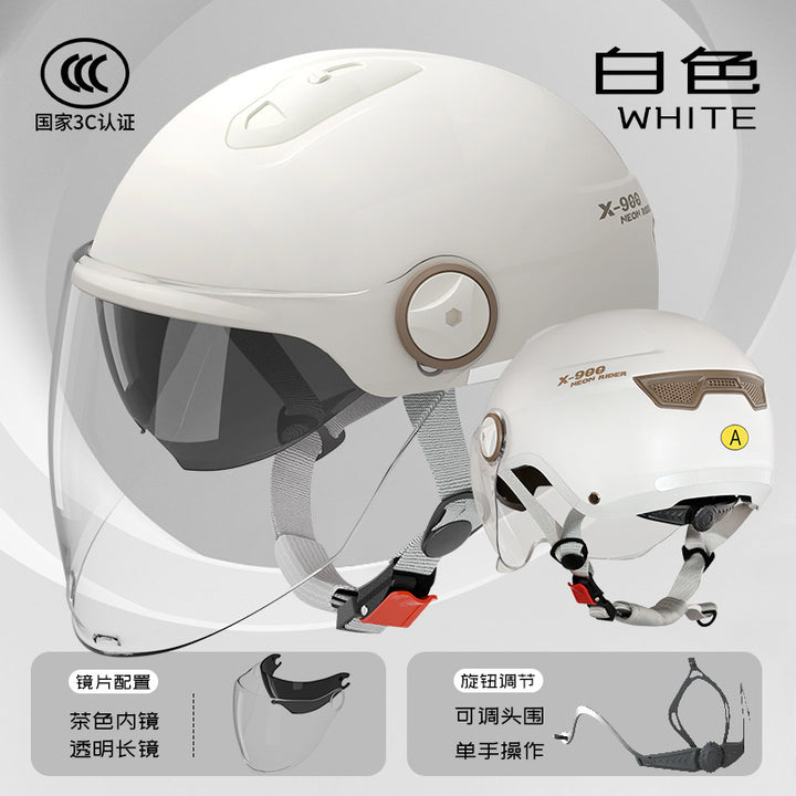 3 c Motorcycle Helmet Men's Women's