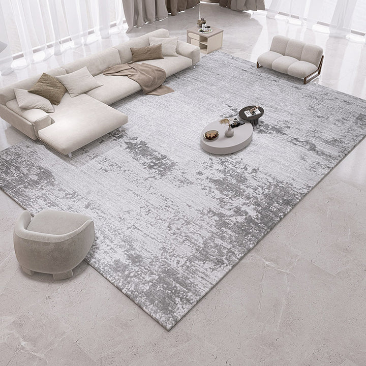 Carpet Living Room Modern Minimalist Bedroom Premium Light Luxury Custom Gray