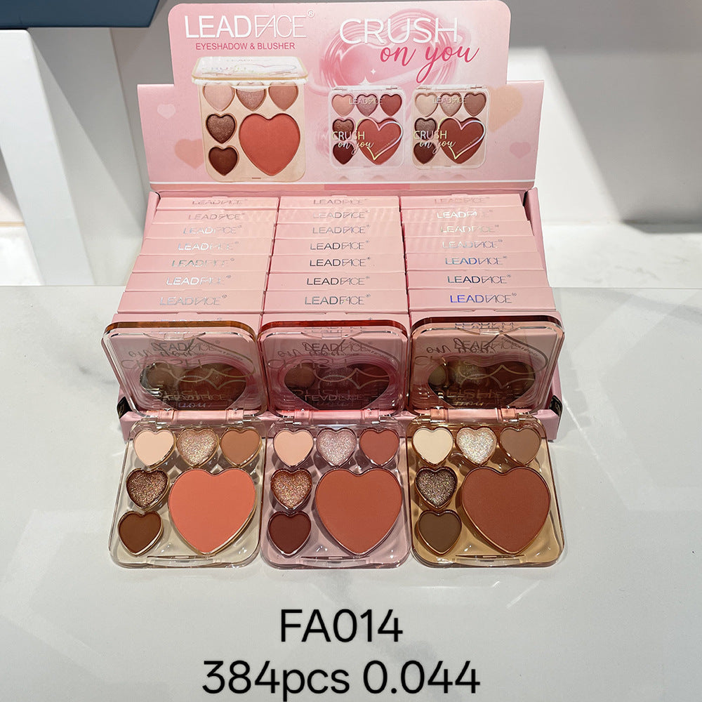 LEADFACE新款24个装化妆品彩妆批发唇彩唇蜜眼影睫毛膏