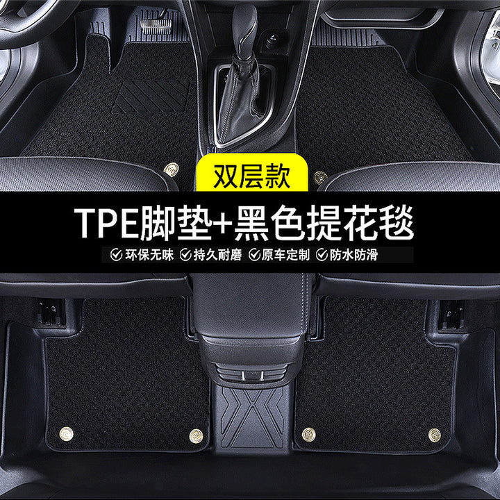 Universal TPE Car Floor Mat – Full Surround Odour-Free Waterproof Interior Pad