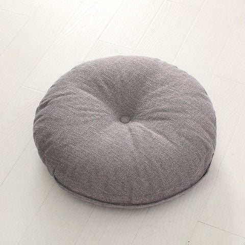 Large Linen Seat Cushion Thickened Japanese Style Seat Cushion