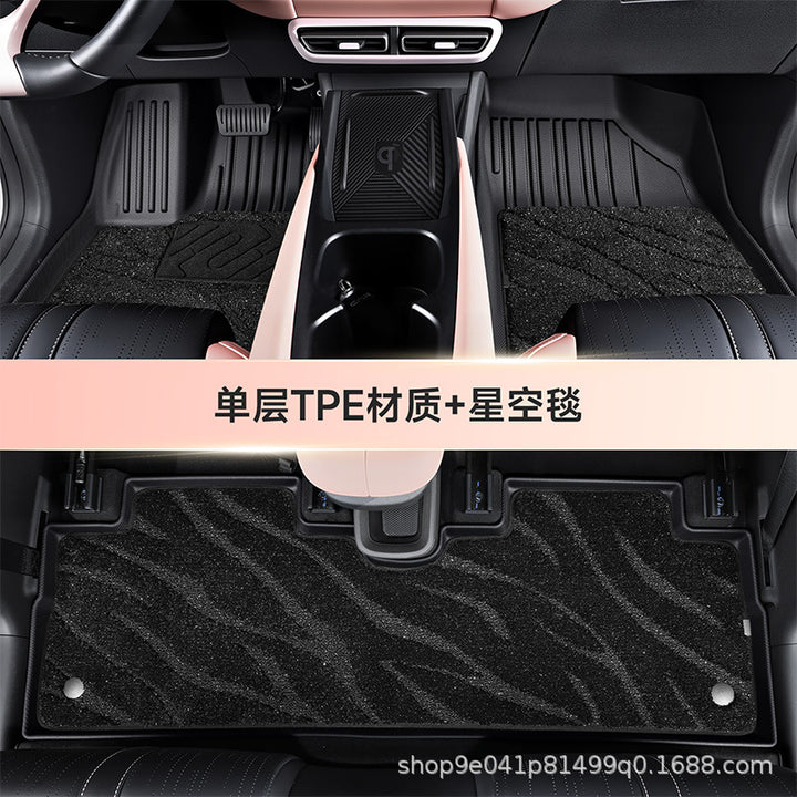 tpe Eco Friendly Car Foot Mat Compatible Special 3 d Car Foot Mat
