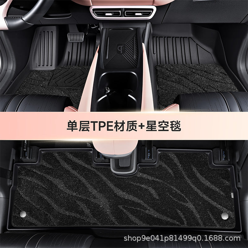 tpe无异味环保汽车脚垫适用于比亚迪海鸥专车专用3d包围汽车脚垫
