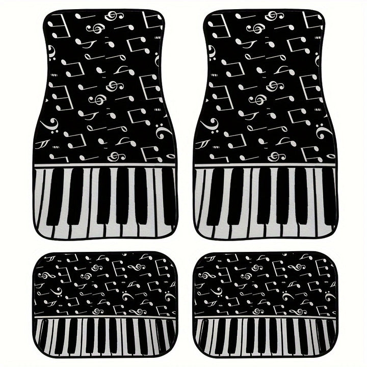 Vintage Car Foot Mat Carpet 4 Piece Set Stain Resistant Floor Mat TEMUFoot Mat Wholesale