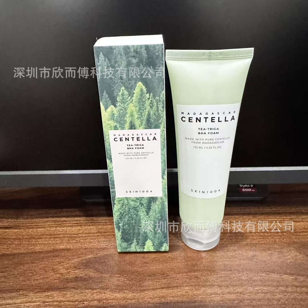 跨境SKIN1004积雪草安瓶精华面霜洗面奶小粉棒理肤天使组合套装